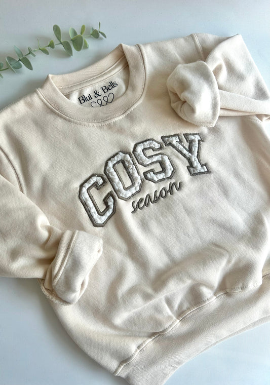 Cosy Season Applique Sweatshirt / Hoodie