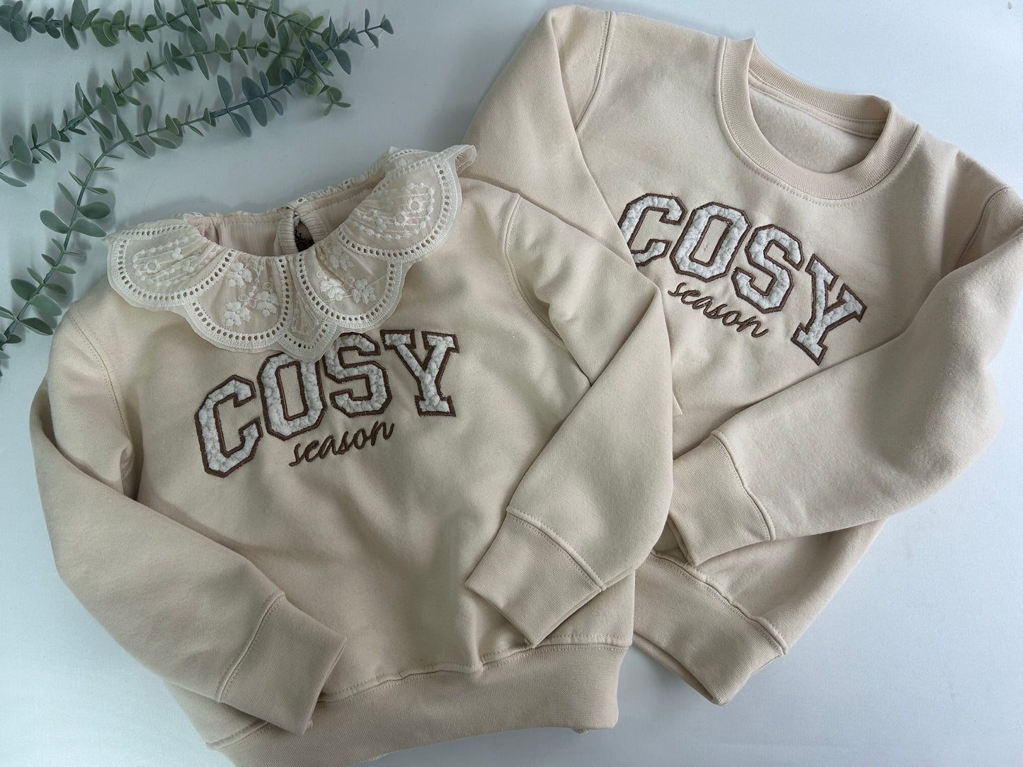 Cosy Season Applique Sweatshirt / Hoodie